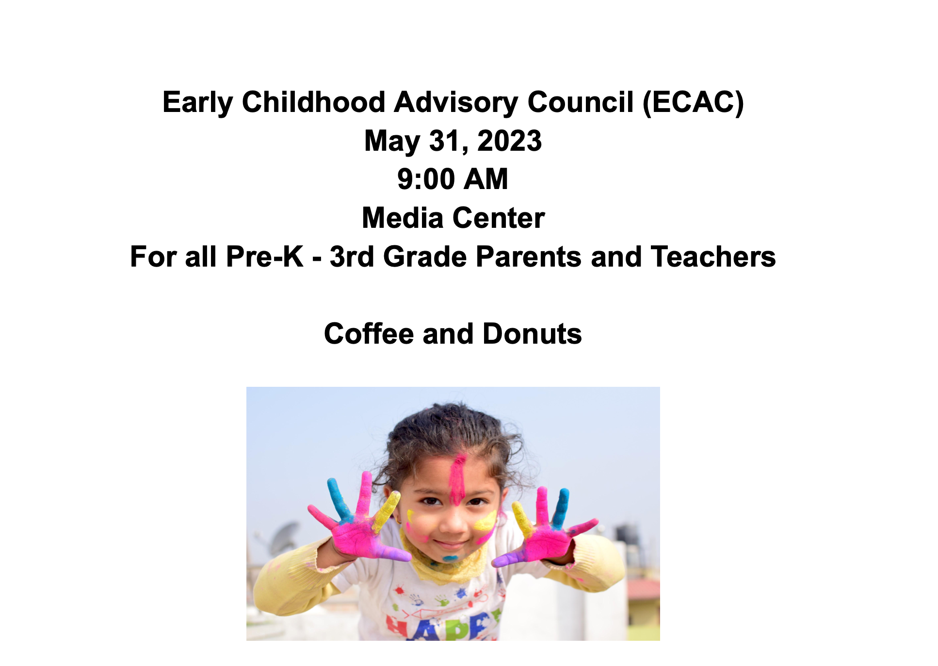 ECAC May 31 Meeting