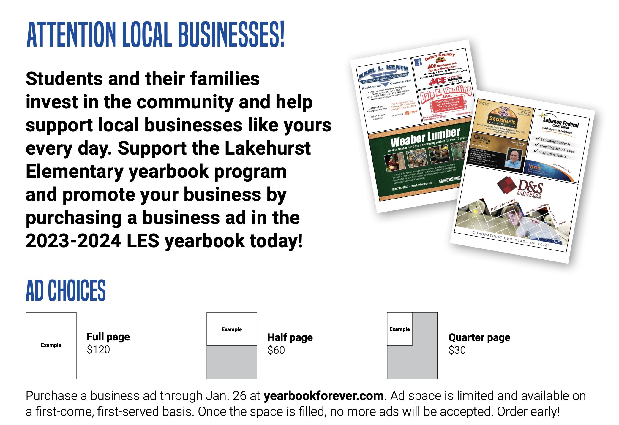 Business Yearbook Ads