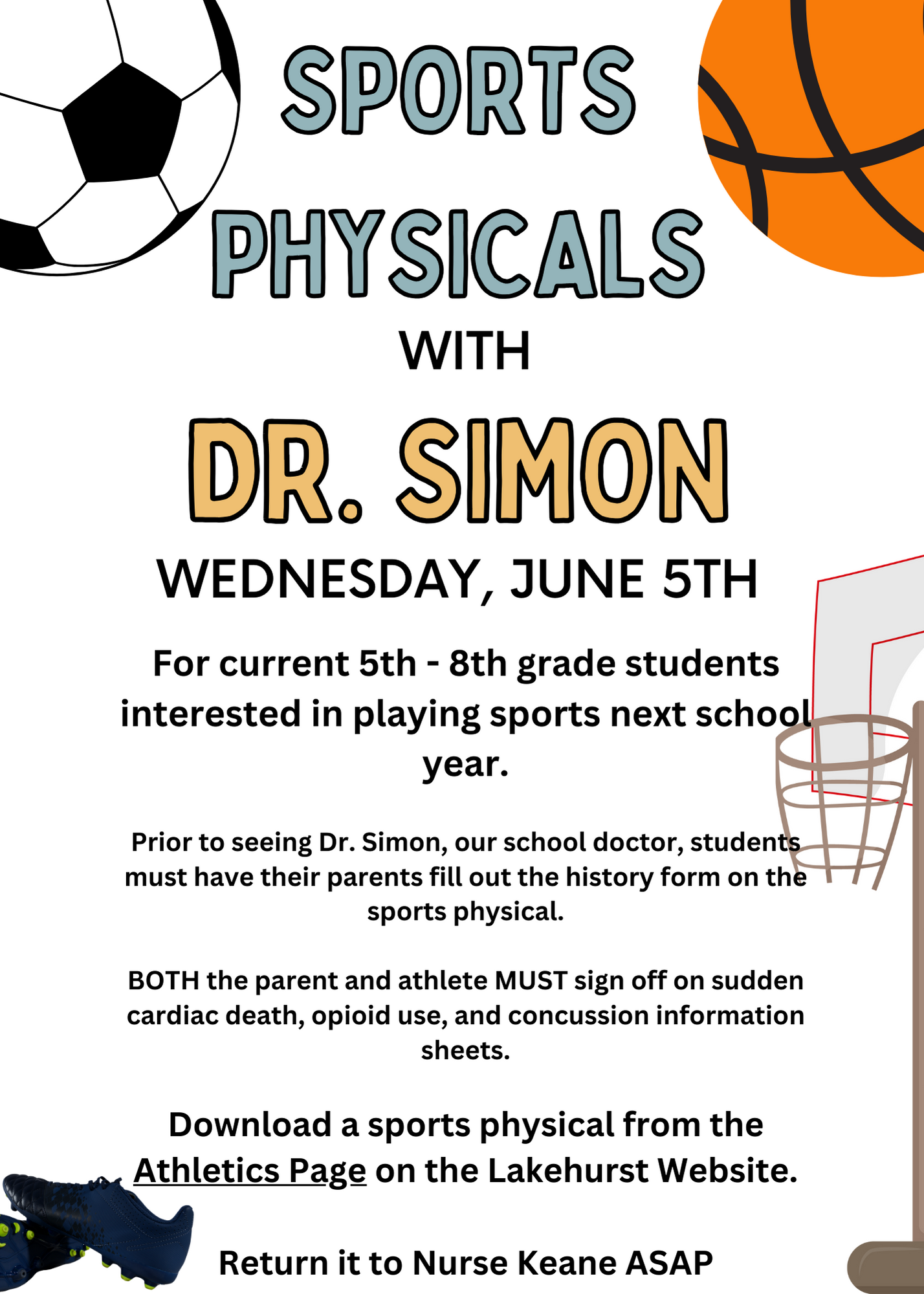 Sports Physicals with Dr. Simon