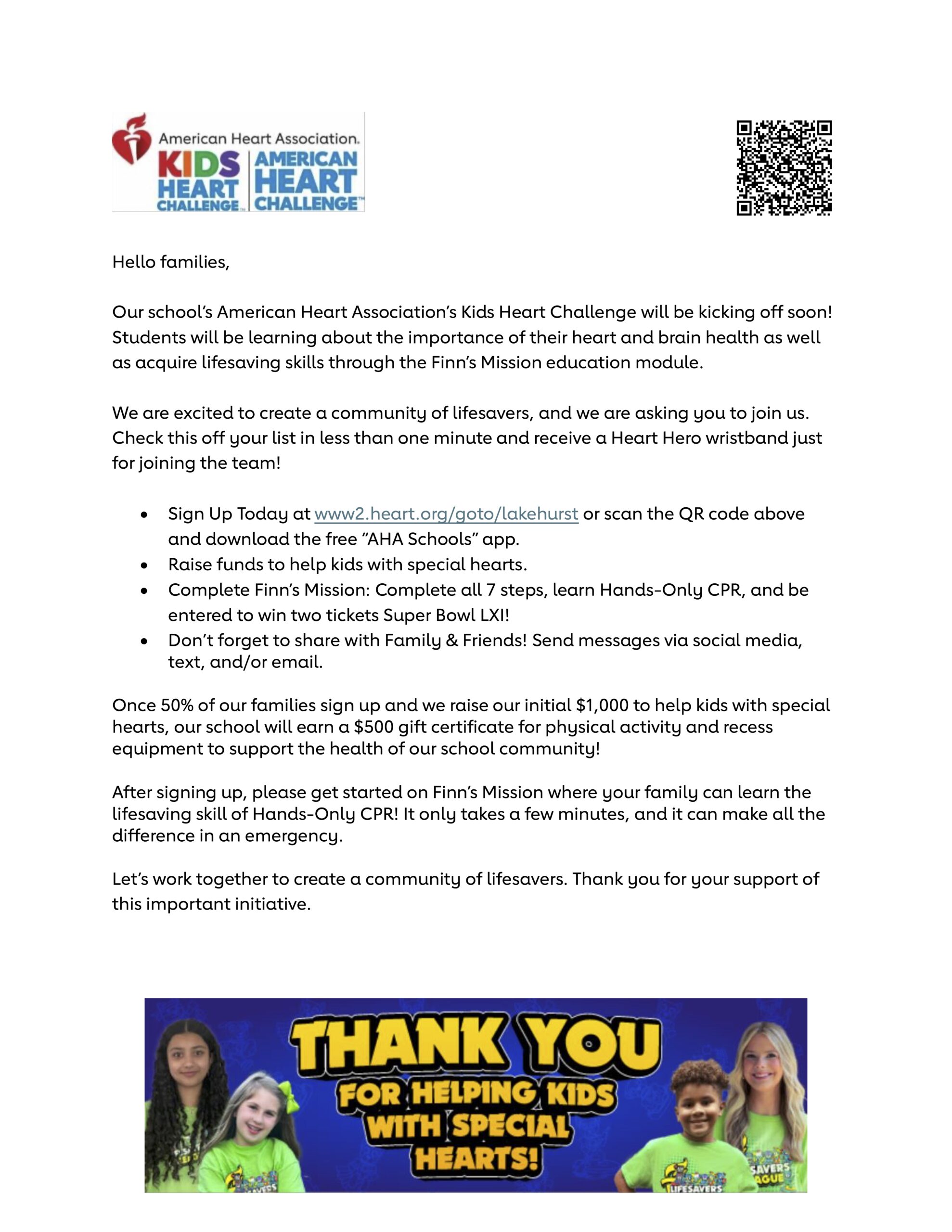 Kids Heart Challenge