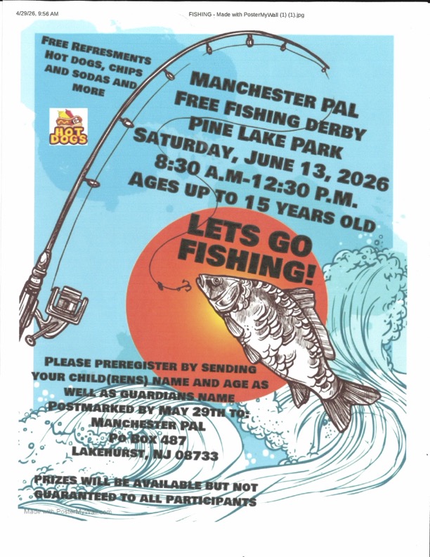 Free Fishing Derby