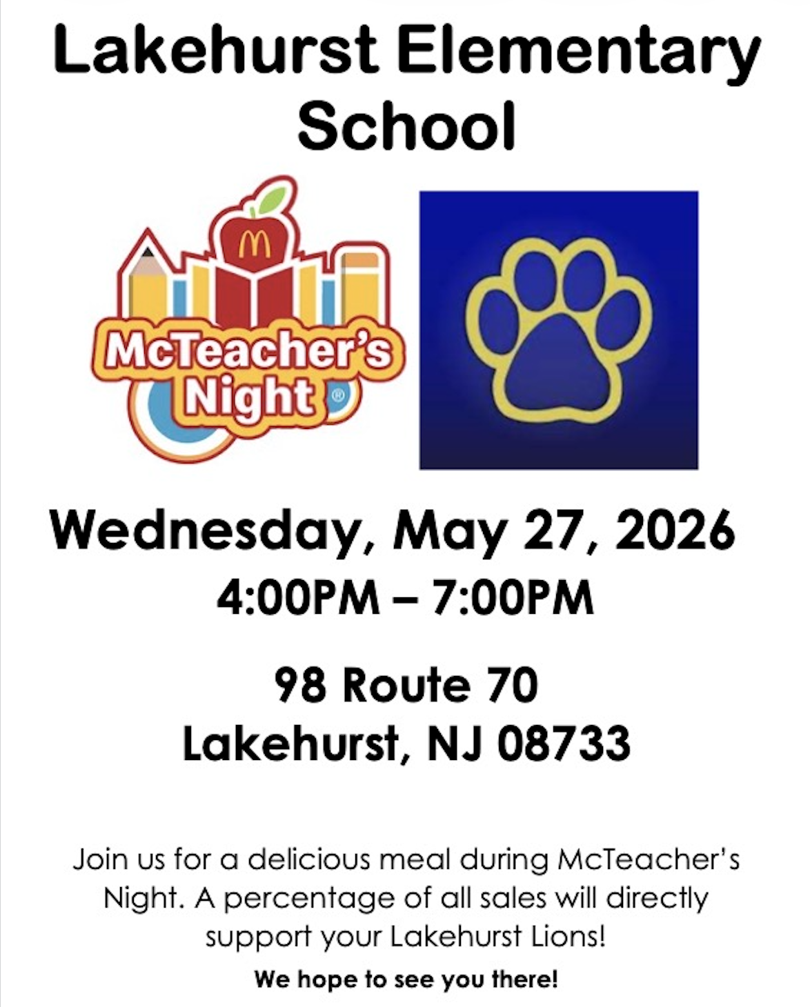 McDonald’s Night