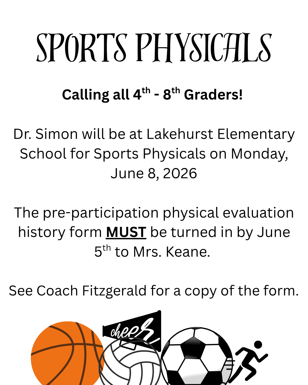 June 8 – Dr. Simon Visit